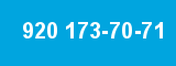 920 173-70-71